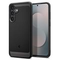Samsung Galaxy S25 FE Spigen Rugged Armor TPU-Kotelo - Musta