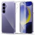 Samsung Galaxy S25 FE Tech-Protect Flexair Hybridikotelo - Läpinäkyvä