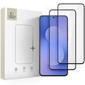 Samsung Galaxy S25 FE Tech-Protect Glass Fit+ Panssarilasi - 2 kpl. - Musta