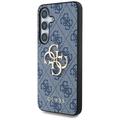 Samsung Galaxy S25 Guess 4G Big Metal Logo Hybridikotelo - Sininen