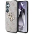 Samsung Galaxy S25 Guess 4G Big Metal Logo Hybridikotelo - Pinkki