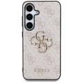 Samsung Galaxy S25 Guess 4G Big Metal Logo Hybridikotelo - Pinkki