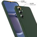 Samsung Galaxy S25 Nestemäinen Silikoni Suojakuori - MagSafe-yhteensopiva - Tummanvihreä