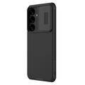 Samsung Galaxy S25 Nillkin CamShield Prop Hybridikotelo - Musta