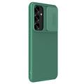 Samsung Galaxy S25 Nillkin CamShield Prop Hybridikotelo - Vihreä