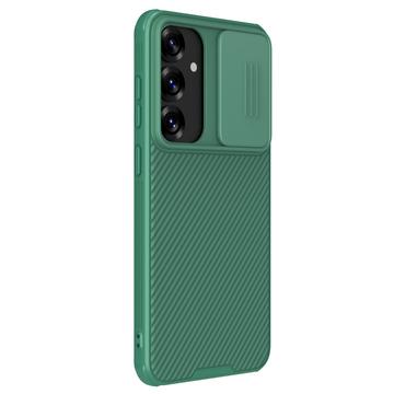 Samsung Galaxy S25 Nillkin CamShield Prop Hybridikotelo - Vihreä