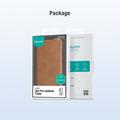Samsung Galaxy S25 Nillkin Qin Pro Lompakkokotelo - Ruskea