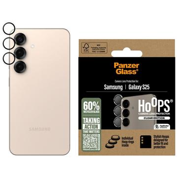 Samsung Galaxy S25 PanzerGlass Hoops kameran linssin suojus - Kirkas