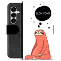 Samsung Galaxy S25+ Premium Lompakkokotelo - Slow Down