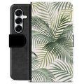Samsung Galaxy S25+ Premium Lompakkokotelo - Trooppinen