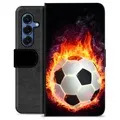 Samsung Galaxy S25 Premium Lompakkokotelo - Tulijalkapallo
