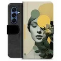 Samsung Galaxy S25 Premium Lompakkokotelo - Vintage-tunnelma