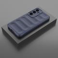 Samsung Galaxy S25 Rugged TPU Suojakuori - Tummansininen