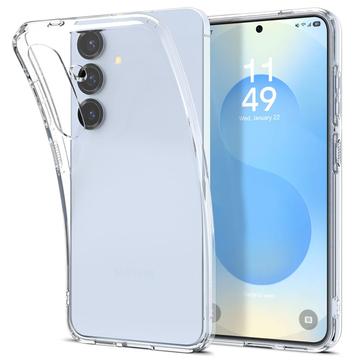 Samsung Galaxy S25 Spigen Liquid Crystal TPU Suojakuori - Kirkas