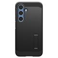 Samsung Galaxy S25 Spigen Tough Armor Mag Suojakuori - Musta