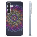 Samsung Galaxy S25 TPU Suojakuori - Värikäs Mandala