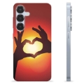 Samsung Galaxy S25 TPU Suojakuori - Sydän Siluetti