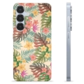 Samsung Galaxy S25 TPU Suojakuori - Vaaleanpunaiset Kukat
