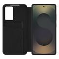 Samsung Galaxy S25 Tech-Protect Smart Flip -kotelo - musta