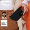 Samsung Galaxy S25 Tech-Protect Smart Flip -kotelo - musta