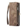 Samsung Galaxy S25 Ultra Caseme 008 2-in-1 Multifunctional Lompakkokotelo - Ruskea