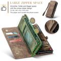 Samsung Galaxy S25 Ultra Caseme 008 2-in-1 Multifunctional Lompakkokotelo - Ruskea