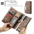 Samsung Galaxy S25 Ultra Caseme 008 2-in-1 Multifunctional Lompakkokotelo - Ruskea