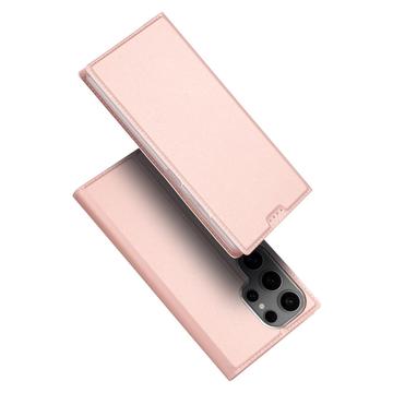 Samsung Galaxy S25 Ultra Dux Ducis Skin Pro Lompakkokotelo - Pinkki