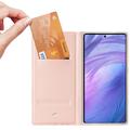 Samsung Galaxy S25 Ultra Dux Ducis Skin Pro Lompakkokotelo - Pinkki