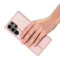 Samsung Galaxy S25 Ultra Dux Ducis Skin Pro Lompakkokotelo - Pinkki