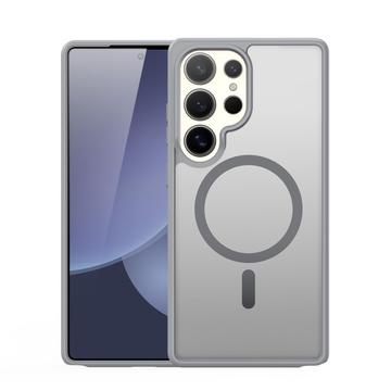 Samsung Galaxy S25 Ultra Dux Ducis Yind Hybridikotelo - MagSafe-yhteensopiva - Harmaa