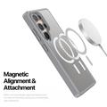 Samsung Galaxy S25 Ultra Dux Ducis Yind Hybridikotelo - MagSafe-yhteensopiva - Harmaa