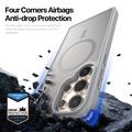 Samsung Galaxy S25 Ultra Dux Ducis Yind Hybridikotelo - MagSafe-yhteensopiva - Harmaa
