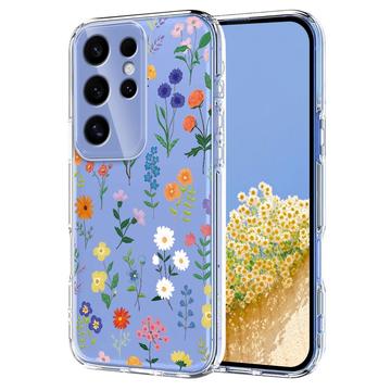 Samsung Galaxy S25 Ultra Kukkakuvioinen TPU-kotelo