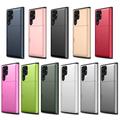 Samsung Galaxy S25 Ultra Hybridikotelo Liukuvalla Korttipaikalla - Musta