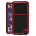 Samsung Galaxy S25 Ultra Love Mei Powerful Hybridikotelo - Punainen