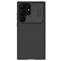Samsung Galaxy S25 Ultra Nillkin CamShield Pro Hybridikotelo - Musta