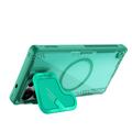 Samsung Galaxy S25 Ultra Nillkin IceBlade Prop Magneettinen kotelo - MagSafe-yhteensopiva, liukulinssi kansi - vihreä