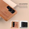 Samsung Galaxy S25 Ultra Nillkin Qin Pro Lompakkokotelo - Ruskea
