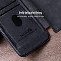 Samsung Galaxy S25 Ultra Nillkin Qin Pro Lompakkokotelo - Ruskea