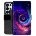 Samsung Galaxy S25 Ultra Premium Lompakkokotelo - Galaksi