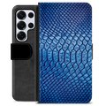 Samsung Galaxy S25 Ultra Premium Lompakkokotelo - Nahka