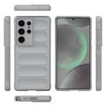 Samsung Galaxy S25 Ultra Rugged TPU Suojakuori - Vaaleanharmaa