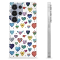 Samsung Galaxy S25 Ultra TPU Suojakuori - Sydämet
