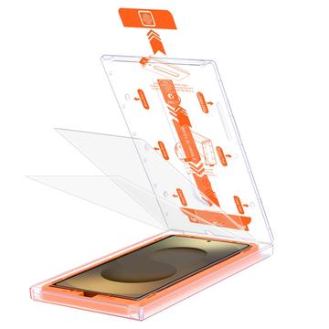 Samsung Galaxy S25 Ultra Tech-Protect Quick Set+ 2-pack karkaistu lasi näytönsuoja - Kirkas