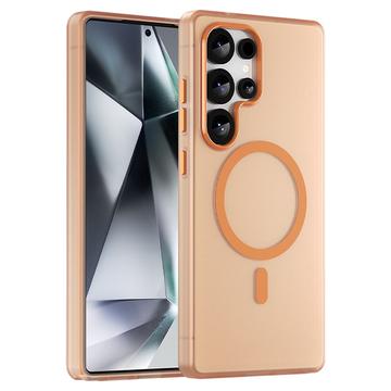 Samsung Galaxy S25 Ultra UltraGuard Matte MagSafe Kotelo - Oranssi