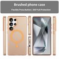 Samsung Galaxy S25 Ultra UltraGuard Matte MagSafe Kotelo - Oranssi