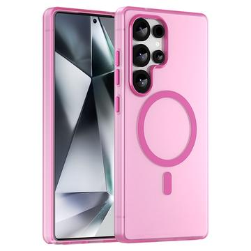 Samsung Galaxy S25 Ultra UltraGuard Matte MagSafe Kotelo - Pinkki