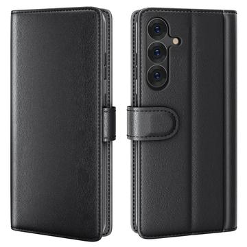 Samsung Galaxy S25 Nahkainen Lompakkokotelo Jalustalla