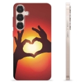 Samsung Galaxy S25+ TPU Suojakuori - Sydän Siluetti